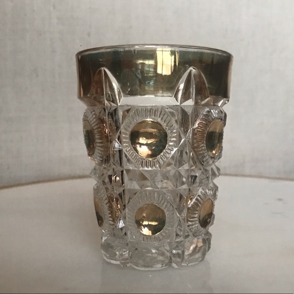 Newport “Bull’s Eye and Daisy” Antique Tumbler by U.S. Glass Co. - Picture 10 of 10